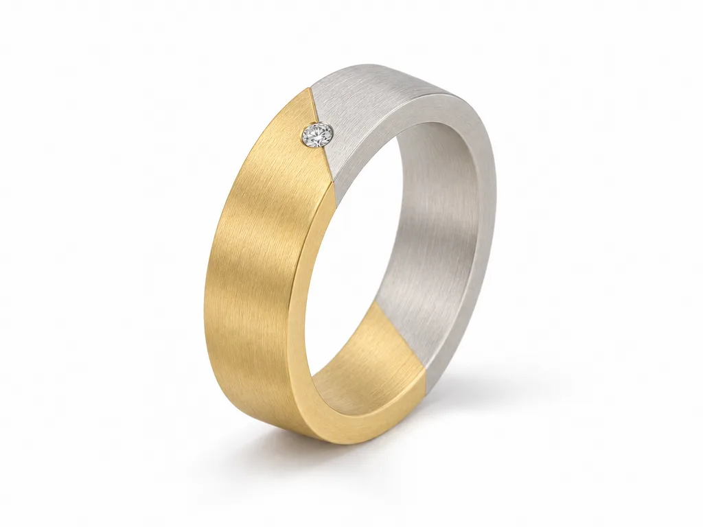 Bias - satin-brushed finish