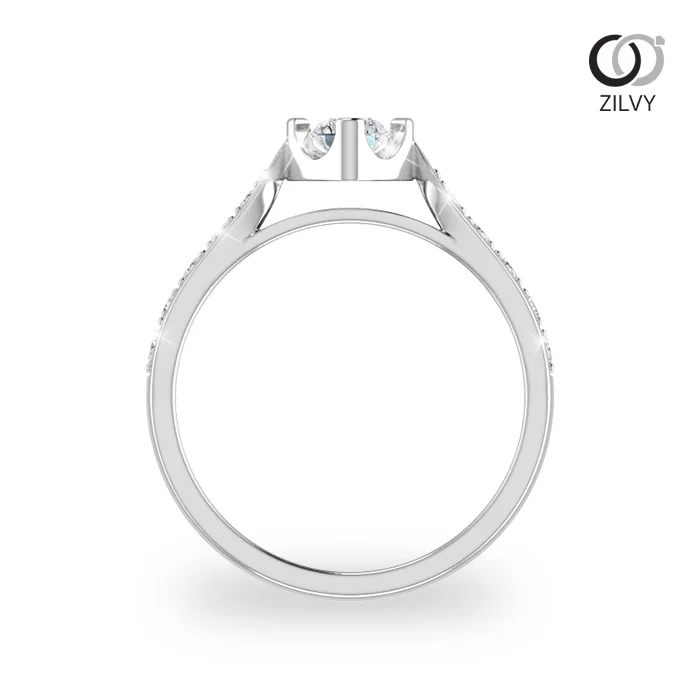 Women's Diamond Ring GR023 - front view