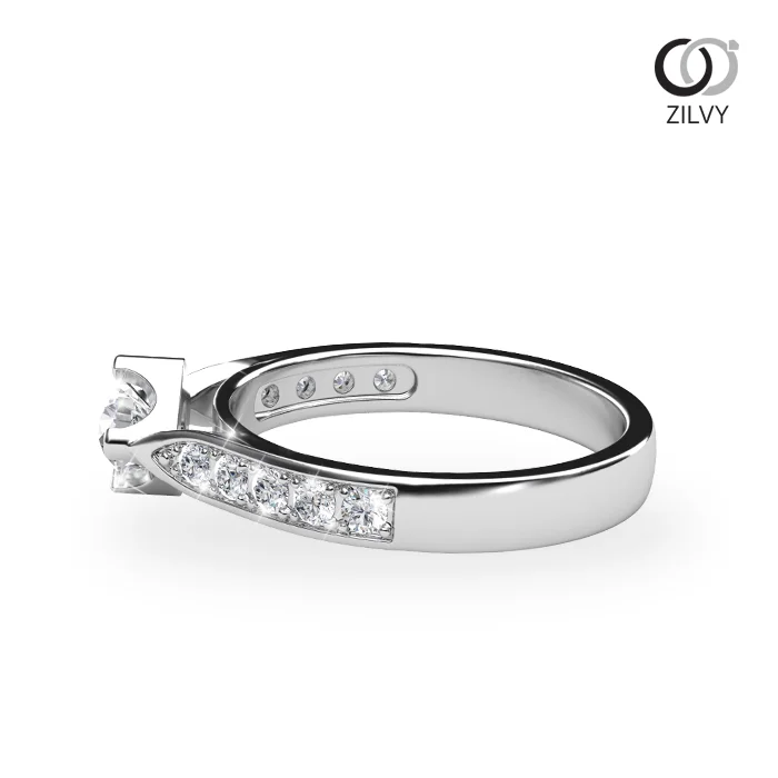 Women's Diamond Ring GR023 - side view