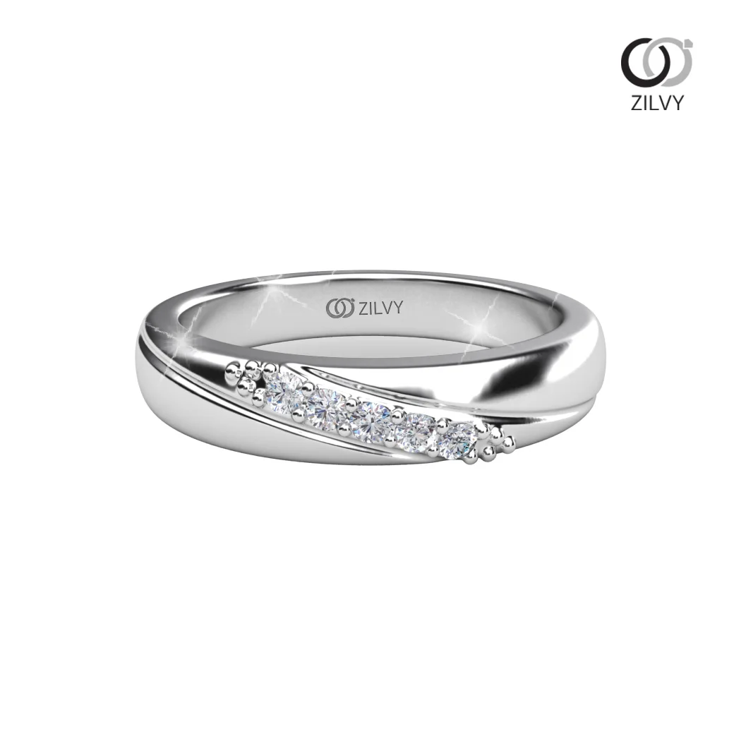 Women's Diamond Ring GR035 - top view