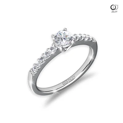 แหวนเพชรผู้หญิง รุ่น GR1003 - มุมเปอร์สเปกทีฟ