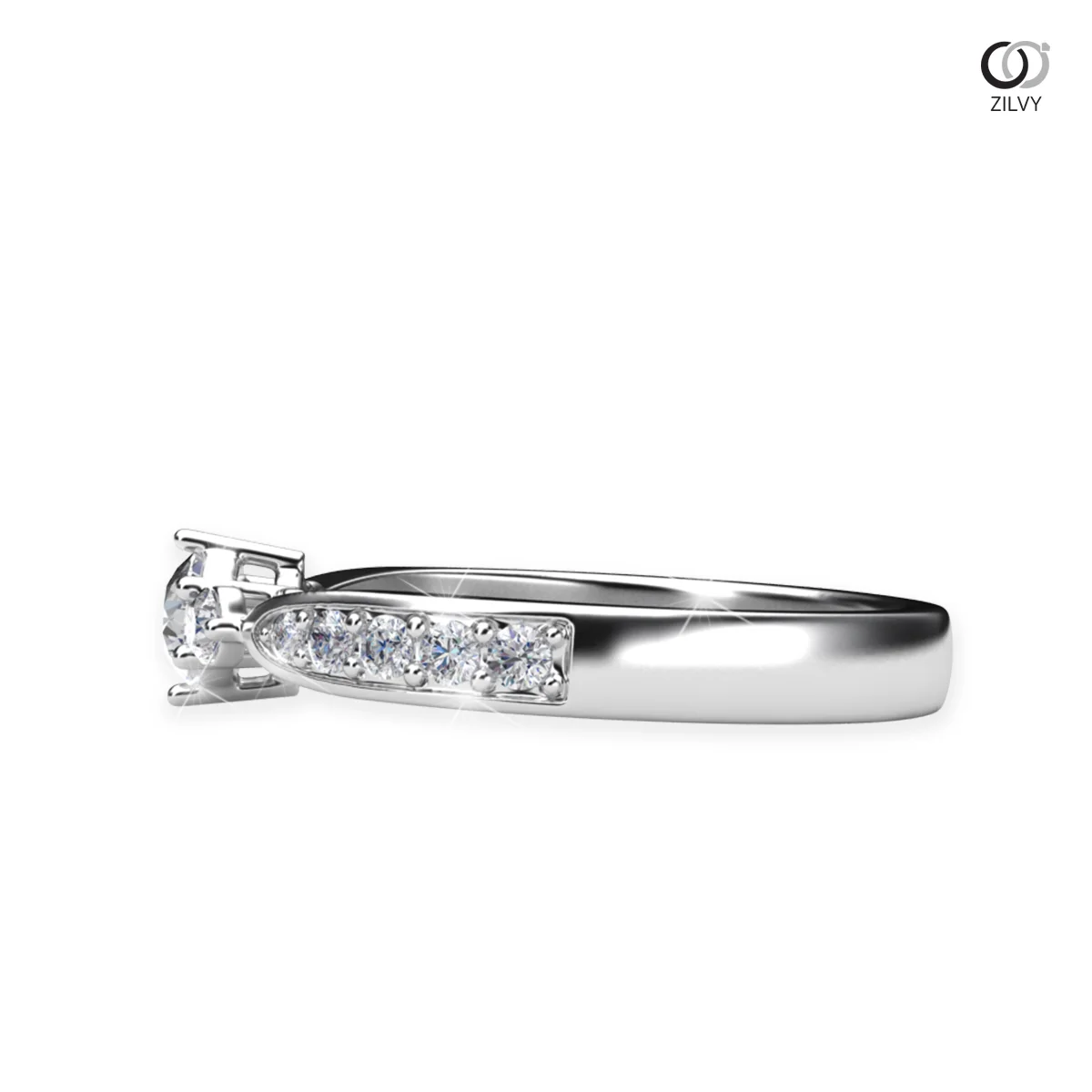 Women's Diamond Ring GR1004 - side view