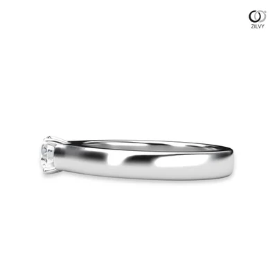 แหวนเพชรผู้หญิง รุ่น GR1005 - มุมข้าง