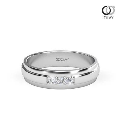 แหวนเพชรผู้หญิง รุ่น GR1009 - มุมบน