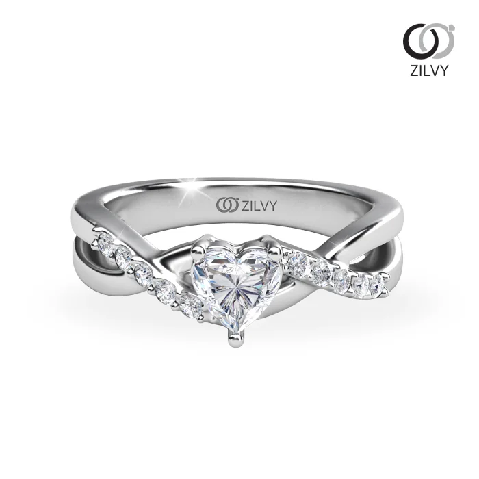 Women's Diamond Ring GR1012 - top view