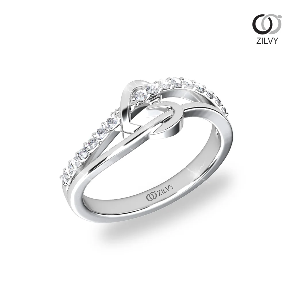Women's Diamond Ring GR1014 - perspective view