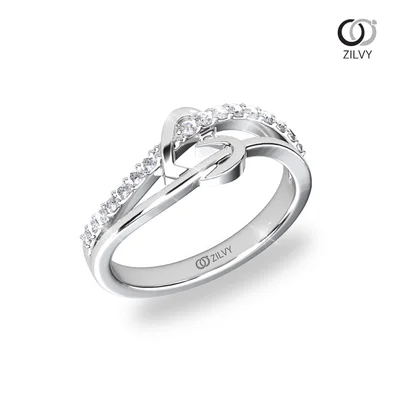 แหวนเพชรผู้หญิง รุ่น GR1014 - มุมเปอร์สเปกทีฟ