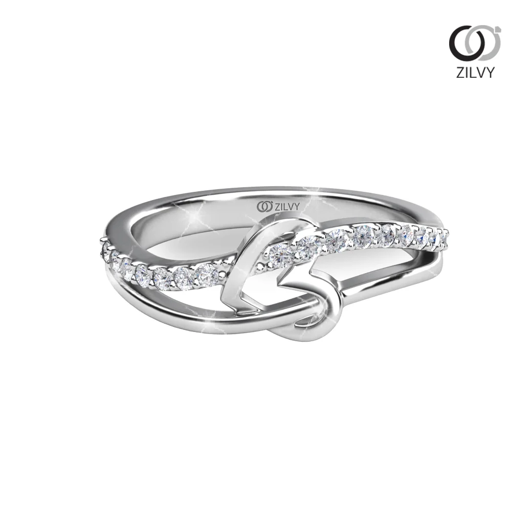 Women's Diamond Ring GR1014 - top view