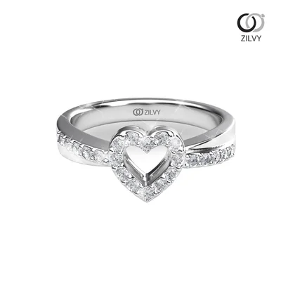 แหวนเพชรผู้หญิง รุ่น GR1022 - มุมบน