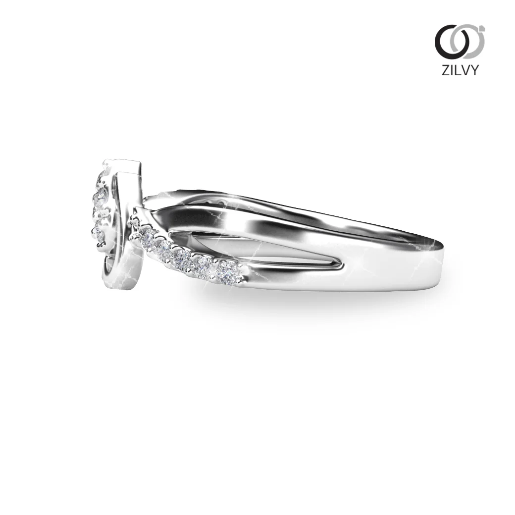 Women's Diamond Ring GR1023 - side view