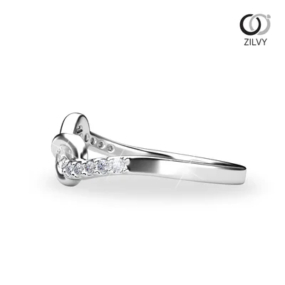 แหวนเพชรผู้หญิง รุ่น GR1031 - มุมข้าง