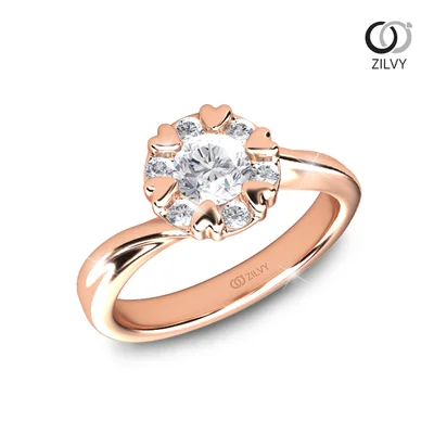 แหวนเพชรผู้หญิง รุ่น GR1036 - ภาพเต็ม