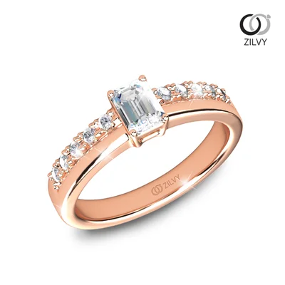 แหวนเพชรผู้หญิง รุ่น GR1042 - ภาพเต็ม