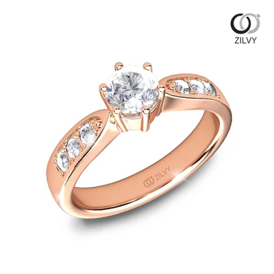 แหวนเพชรผู้หญิง รุ่น GR1043 - มุมเปอร์สเปกทีฟ