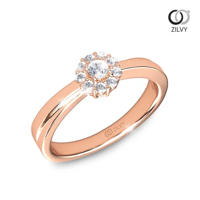 แหวนเพชรผู้หญิง รุ่น GR1047 - มุมเปอร์สเปกทีฟ