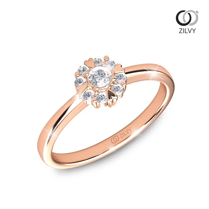 แหวนเพชร Rosalind Aura