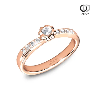 แหวนเพชรผู้หญิง รุ่น GR1049 - มุมเปอร์สเปกทีฟ