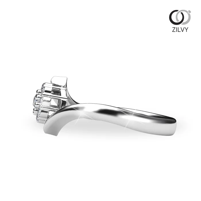 Women's Diamond Ring GR1050 - side view