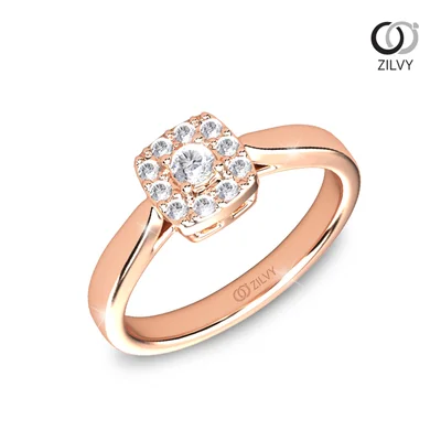 แหวนเพชรผู้หญิง รุ่น GR1051 - ภาพเต็ม