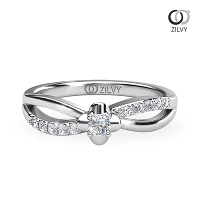 Women's Diamond Ring GR1052 - top view