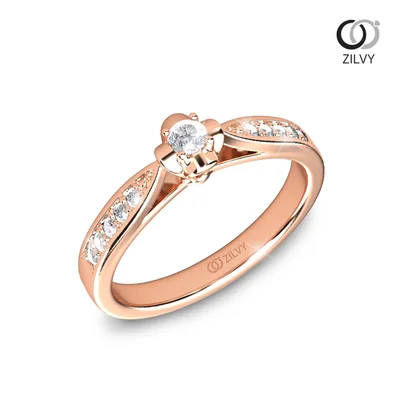 แหวนเพชรผู้หญิง รุ่น GR1053 - มุมเปอร์สเปกทีฟ