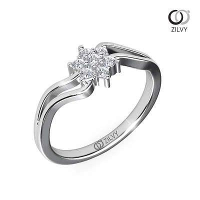 แหวนเพชรผู้หญิง รุ่น GR1071 - ภาพเต็ม