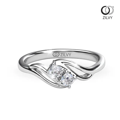 Women's Diamond Ring GR1072 - top view