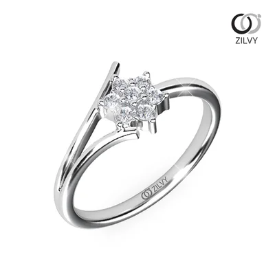 Women's Diamond Ring GR1073 - perspective view