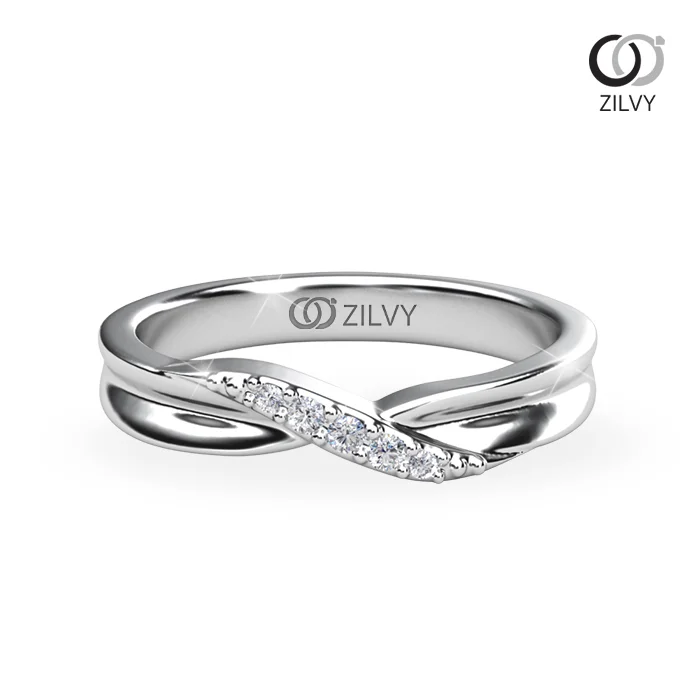 Women's Diamond Ring GR1080 - top view