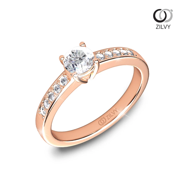 แหวนเพชร Nadine Pavé