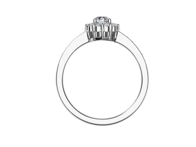 Women's Diamond Ring GR1085 - front view