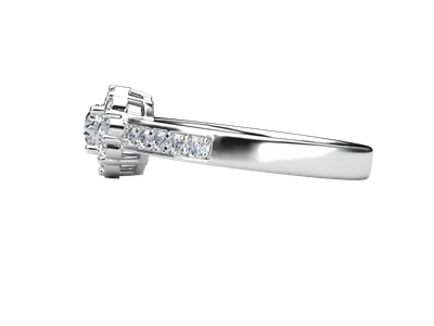 Women's Diamond Ring GR1085 - side view