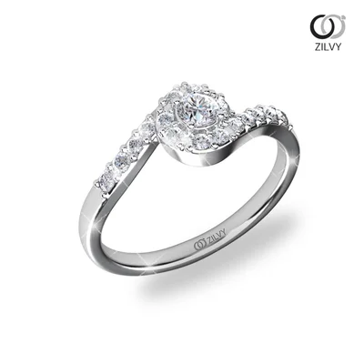 แหวนเพชรผู้หญิง รุ่น GR1089 - ภาพเต็ม