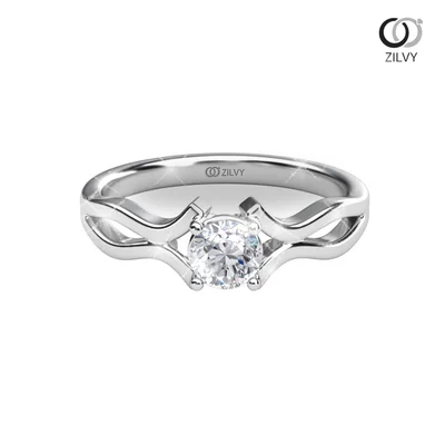 Women's Diamond Ring GR1097 - top view