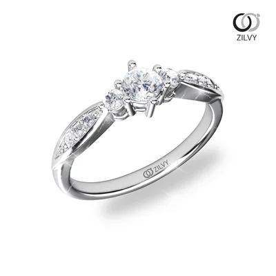 แหวนเพชรผู้หญิง รุ่น GR1102 - มุมเปอร์สเปกทีฟ