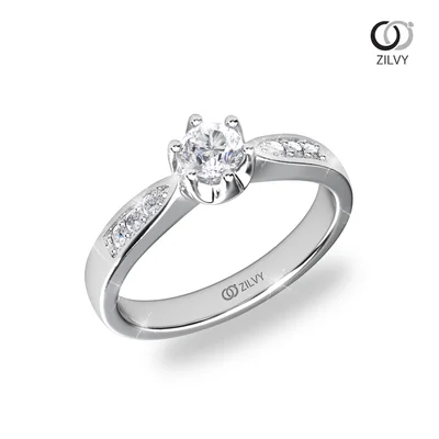 แหวนเพชรผู้หญิง รุ่น GR1104 - ภาพเต็ม