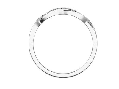 แหวนเพชรผู้หญิง รุ่น GR1105 - มุมหน้า