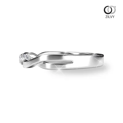 แหวนเพชรผู้หญิง รุ่น GR1105 - มุมข้าง