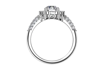Women's Diamond Ring GR1106 - front view