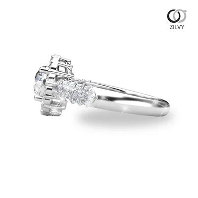Women's Diamond Ring GR1106 - side view