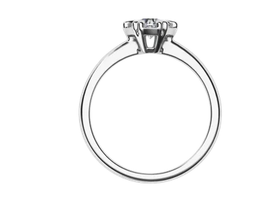 แหวนเพชรผู้หญิง รุ่น GR1112 - มุมหน้า