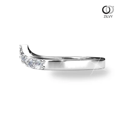 แหวนเพชรผู้หญิง รุ่น GR1115 - มุมข้าง