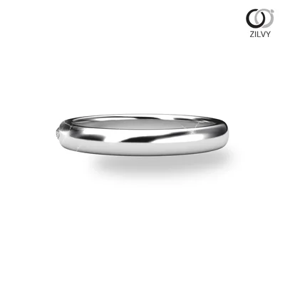 แหวนเพชรผู้หญิง รุ่น GR1121 - มุมข้าง