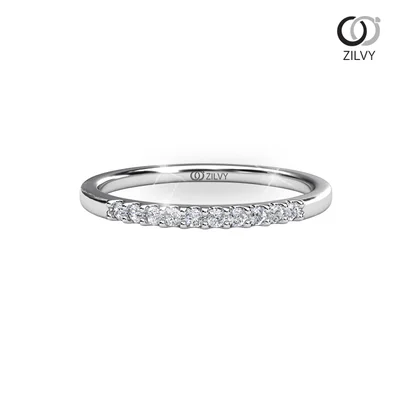 แหวนเพชรผู้หญิง รุ่น GR1123 - มุมบน