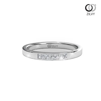 แหวนเพชรผู้หญิง รุ่น GR1125 - มุมบน