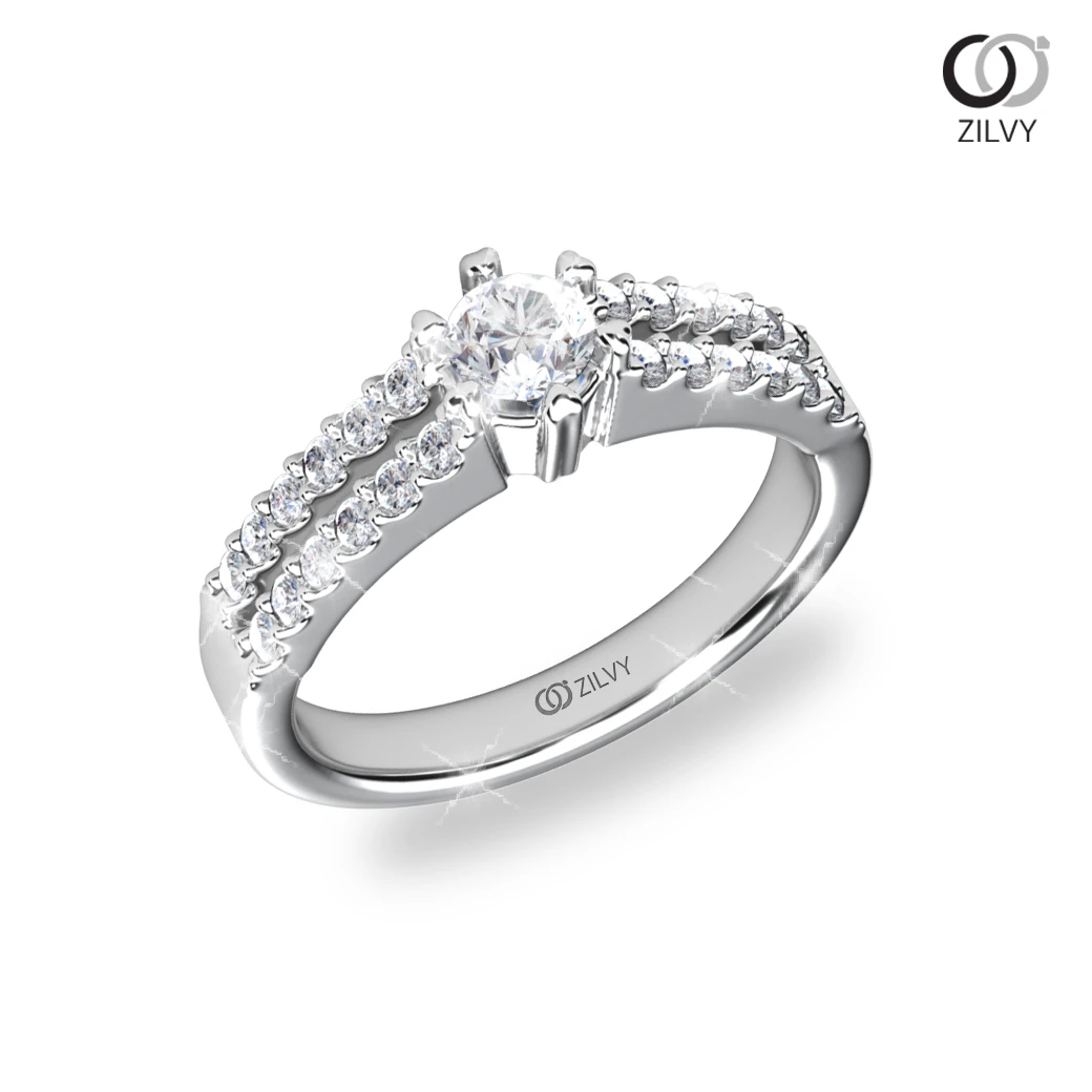 แหวนเพชร Ophelia Pavé