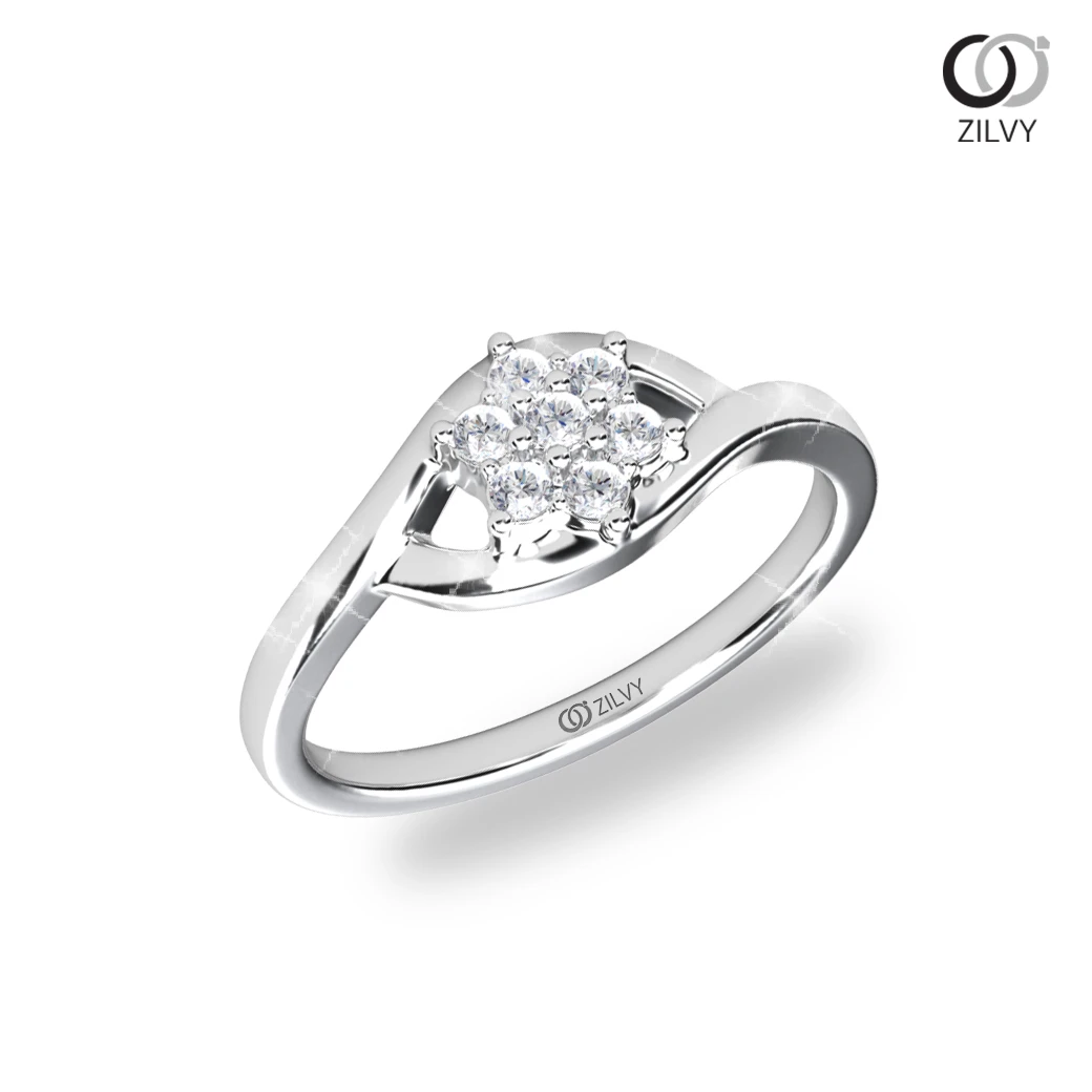 แหวนเพชร Primrose Cluster