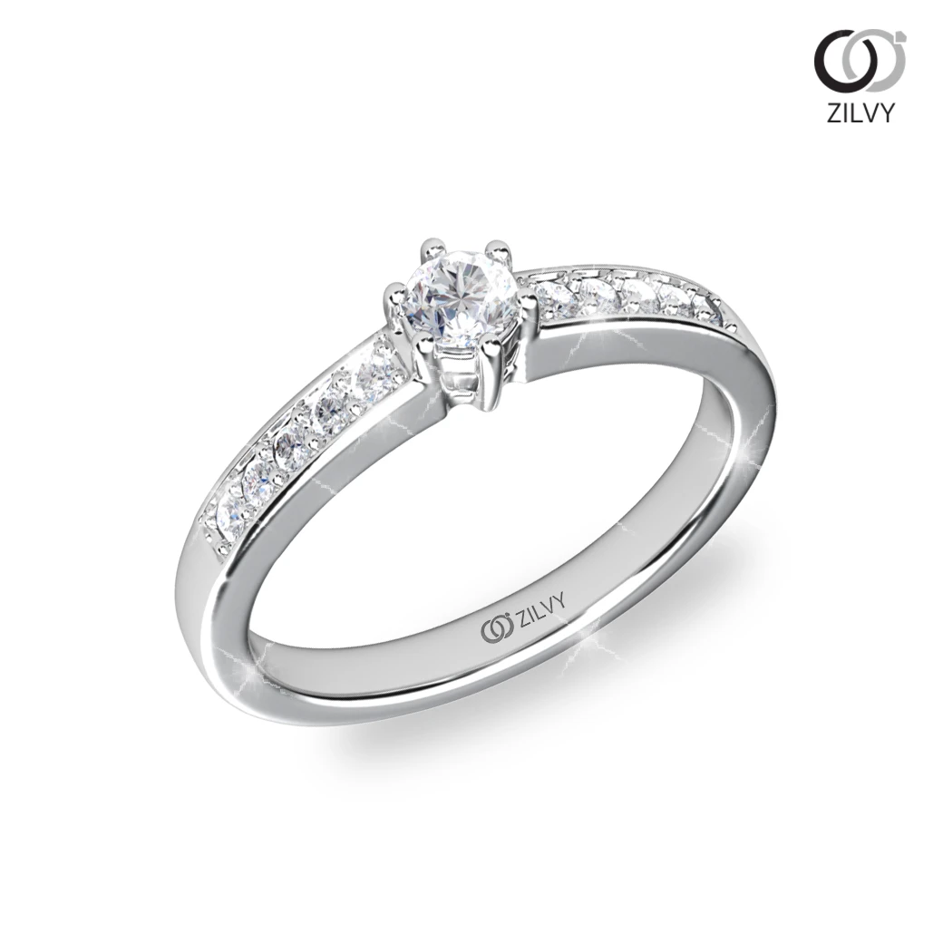 แหวนเพชร Yara Flanked