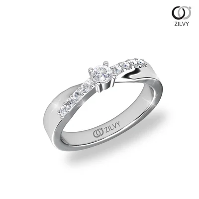 แหวนเพชรผู้หญิง รุ่น GR1159 - มุมเปอร์สเปกทีฟ