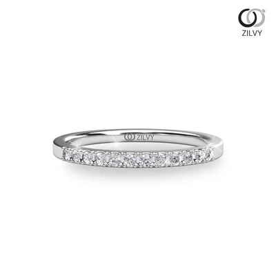 แหวนเพชรผู้หญิง รุ่น GR1171 - มุมบน